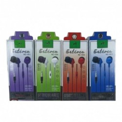 AURICULARES C/CABLE XUNID...