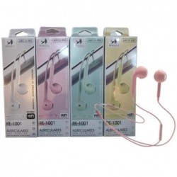 AURICULARES C/CABLE XUNID...