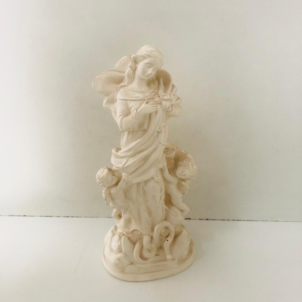 YESO FIGURA ESTATUA CHICAS H:25CM COLEC. VENUS ART H18 FAÑ