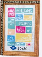 PORTARRETRATO 20X30 GUARDA PAMPA SIMPLE RH ART 90 EAÑ