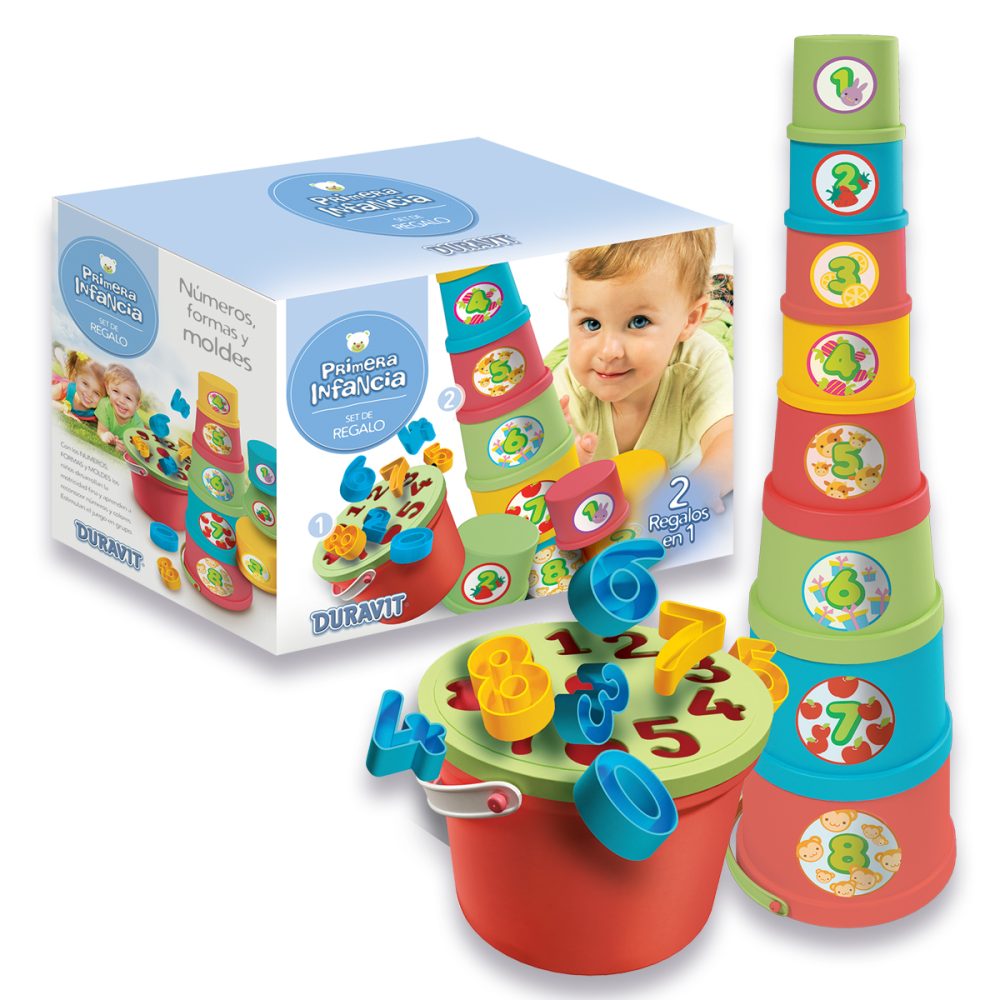 SET DIDACTICO GRANDE 2X1 DURAVIT ART 672 JAÑ