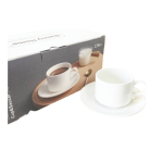 SET DE TAZAS PORCELANA + PLATOS X6 ART 4921459 IAÑ