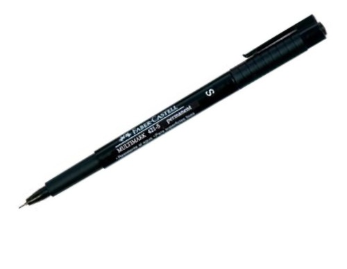 MARCADOR FABER MULTIMARK 421-S NEGRO XUNIDAD ART 154199 BAO