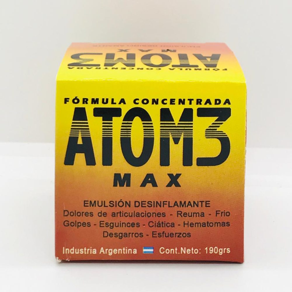 CREMA ATOM3 MAX X 185 GR CR01 ART 427 BAO