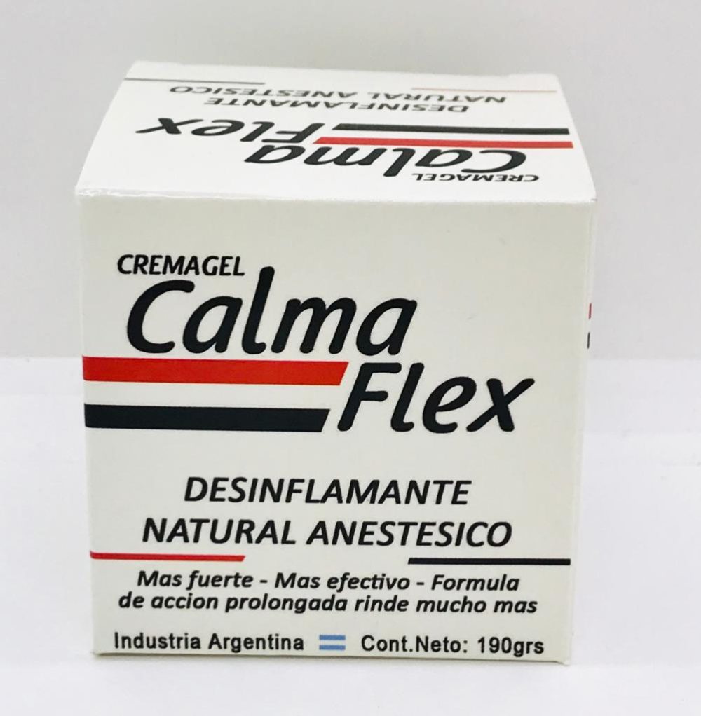 CREMA CALMA FLEX 190GR CR18 EN CAJA ART 4460 BAO