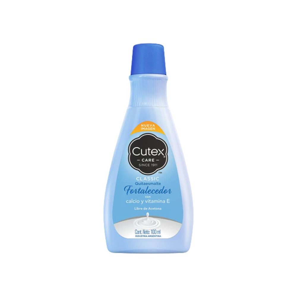 CUTEX QUITAESMALTE VIT E+ CALCIO 100ML ART 3511 BAÑ