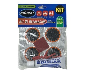 EQUIPO CICLISTA X 1 EN BOLSA EDUCAR ART 50700 AAO