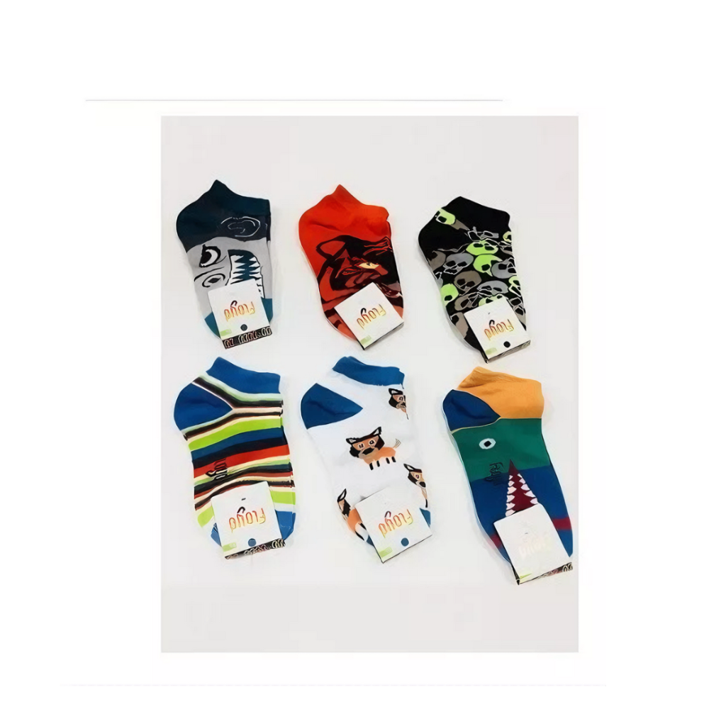 SOQUETE DISEÑOS COLORES SURTIDOS ART 61T1 JAÑ