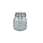 FRASCO DE VIDRIO TAPA CLIP 12X6 10481/ DL10481 JAÑ