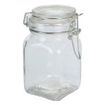 FRASCO DE VIDRIO TAPA CLIP 12X6 DL10480 JAÑ