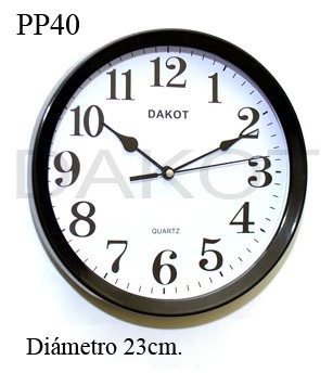 RELOJ PARED ART PP40 CAÑ