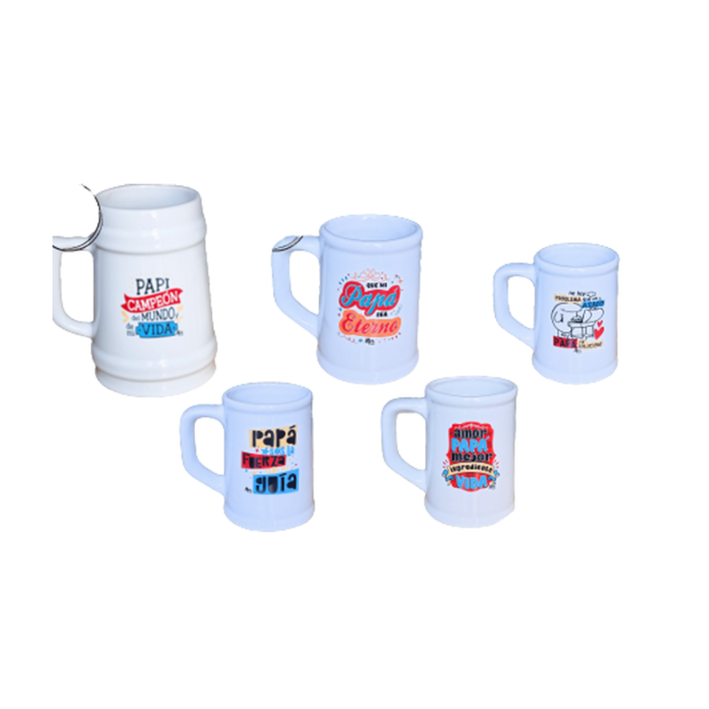 CHOP ANILLADO 1000CC CERAMICA ESTILO ALEMAN ART 1002 EAÑ