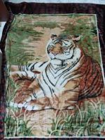 FRAZADA SIMIL PIEL 2 Y 1/2 PLAZA DOBLE CARA 220X240CM DAO