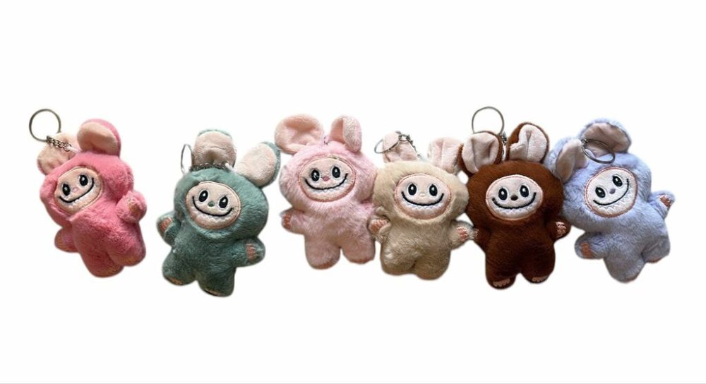 LLAVERO LABUBU PELUCHE ART P7832-12 GAÑ