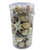 BOLAS NAVIDAD 52PCS ART ST5280 JAN