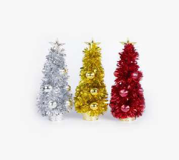 ARBOL NAVIDAD C/BOLAS 46X20CM ART NS256639 JAÑ