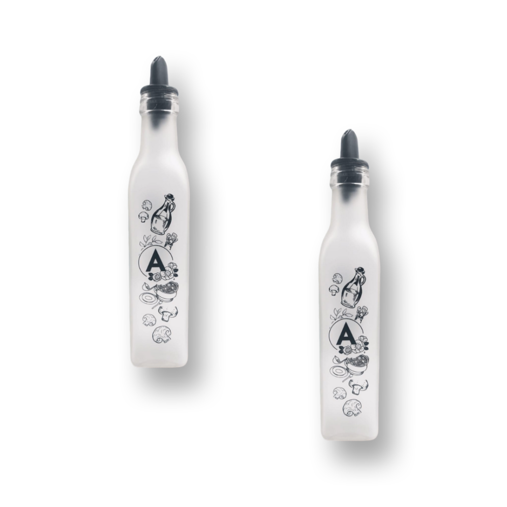 ACEITERO VIDRIO ESMERILADO 250CC CUAD. ART 491218 DAÑ