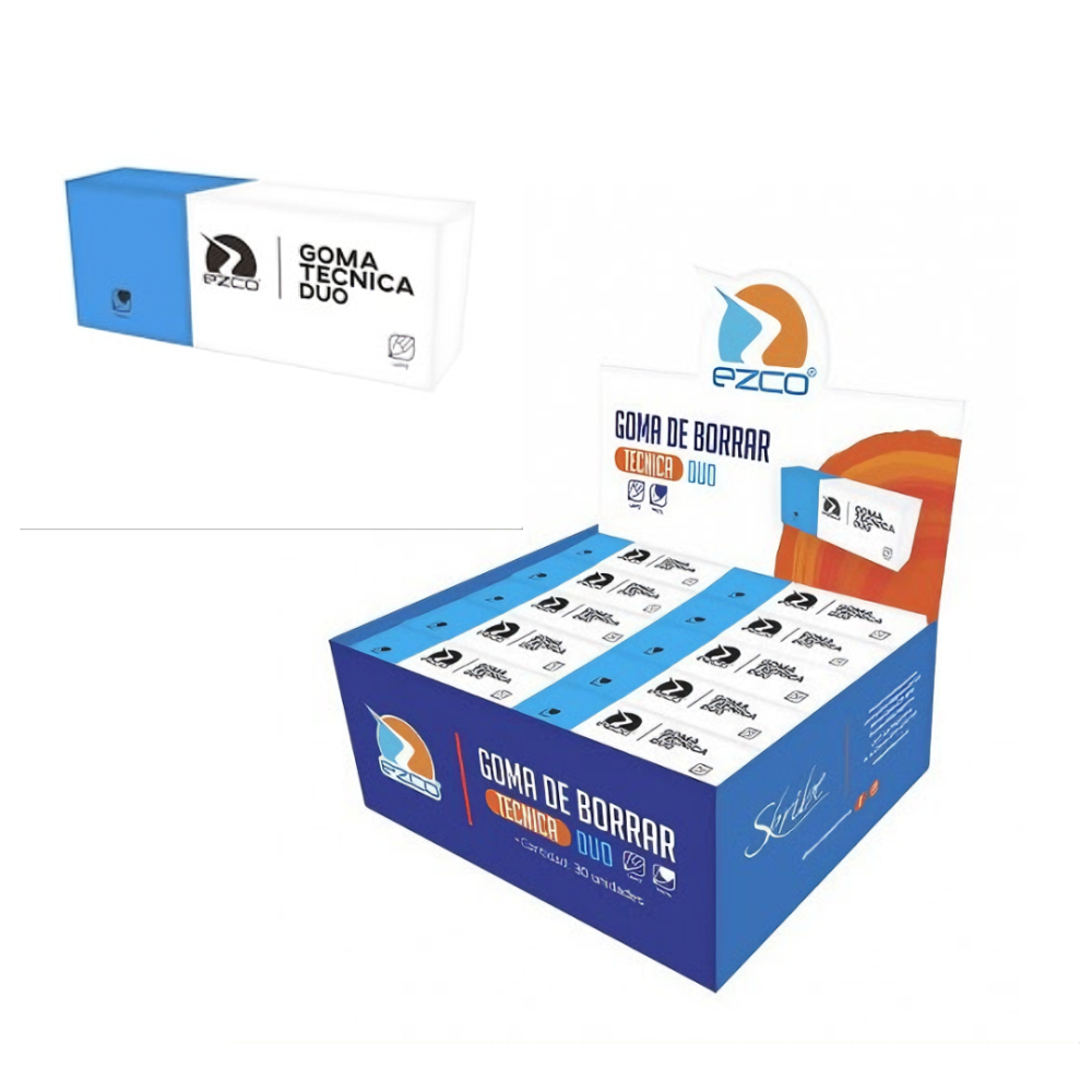 GOMA DE BORRAR TECNICA DUO EZCO XUNID 200331 KAÑ