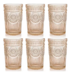 VASO LARGO FLOWER GOLD X6 ART RM26-125 CAO