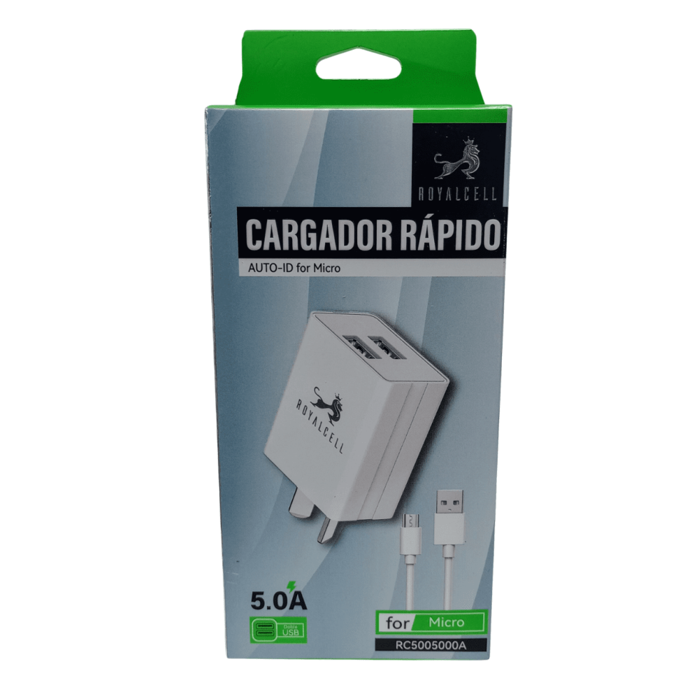 CARGADOR TIPO MICRO USB ART RC5005000AV8 FAÑ