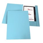CARPETA OFICIO 3 SOLAPAS CELESTE 240 G ART 512063 BAO
