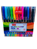 SET DE LAPICERAS DE COLORES COLORFULL X12 ART AF-043 AAÑ