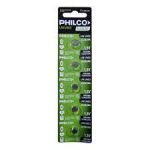 PILA PHILCO LR54/AG10 BLISTER X 5 UNIDADES EAO