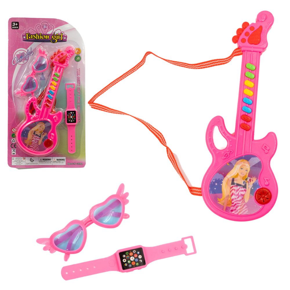 GUITARRA ELECTRICA CON ACCESORIOS ART 54602 JAÑ