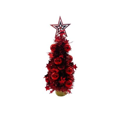 ARBOL NAVIDAD C/MACETA 40CM BRILLANTE ART NS229676 JAÑ