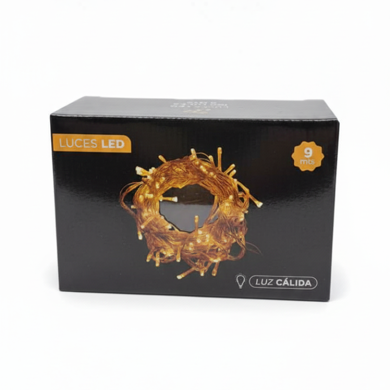 LUCES NAVI TIRA 100LED X 9MT CALIDA ART NS410414 JAO