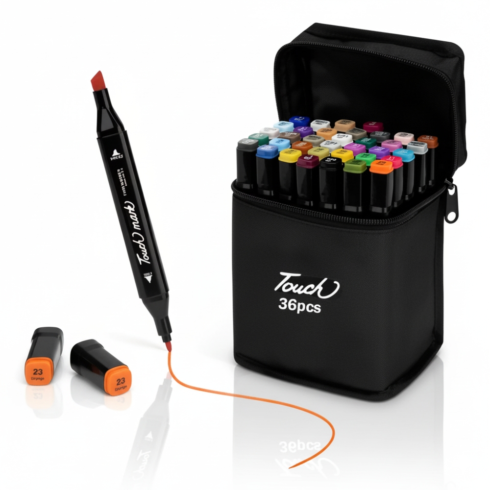 MARCADORES DOBLE PUNTA EN ESTUCHE X36 UND ART MKB-36 CAO