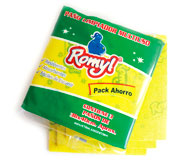PAÑO LIMPIADOR MULTIUSO AMARILLO ROMYL X3UNID ART 21 BAO