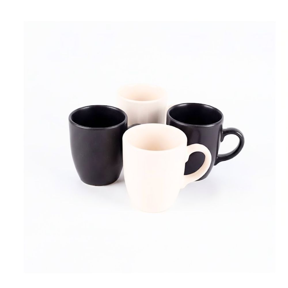 TAZA CERAMICA CONICA  9.5X7.5CM ART TR0013 KAÑ