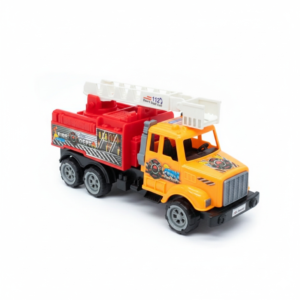 CAMION BOMBERO A FRICCION 25X13X9CM ART 50199 FAO