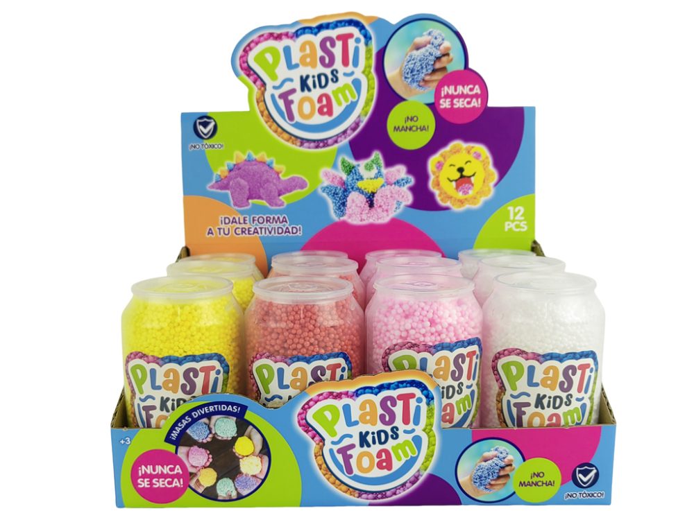 MASAS FOAM EN LATITAS PLASTI KIDS ART 55364 KAÑ