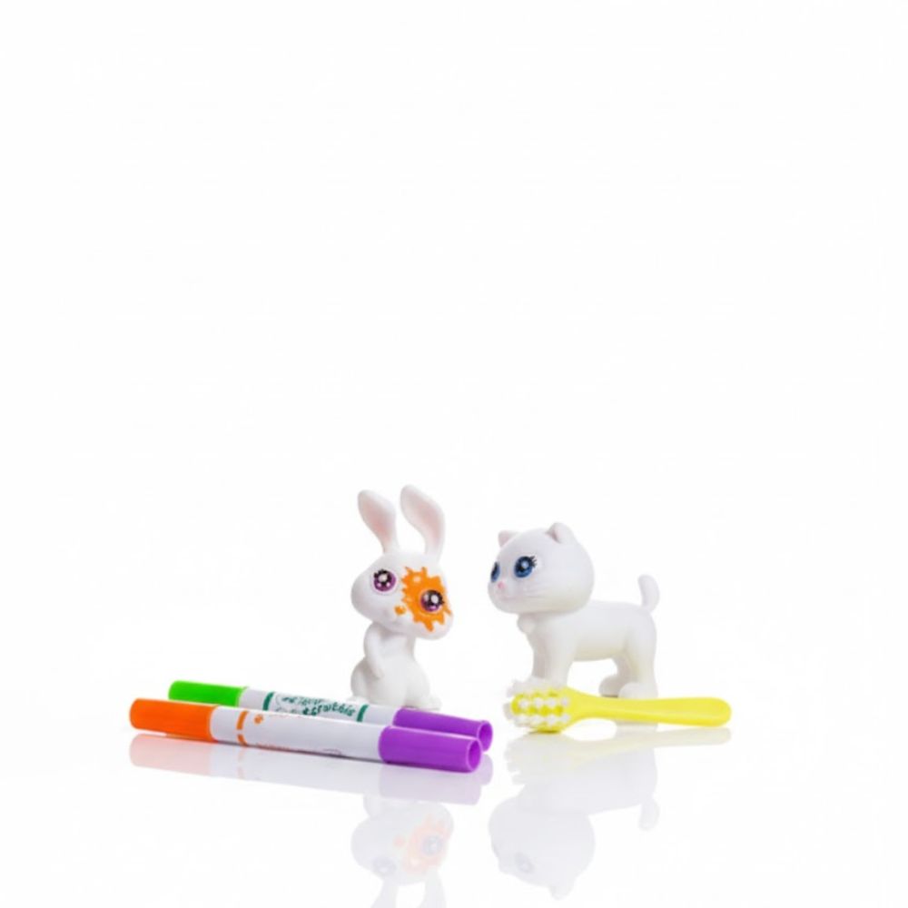 SET MUÑEQUITOS P/ PINTAR ANIMALES ART 55708 KAÑ