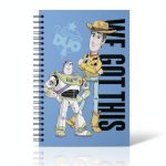 CUADERNO TAPA D ESPIRALADO 16X21 TOY STORY ART 701621-T KAÑ
