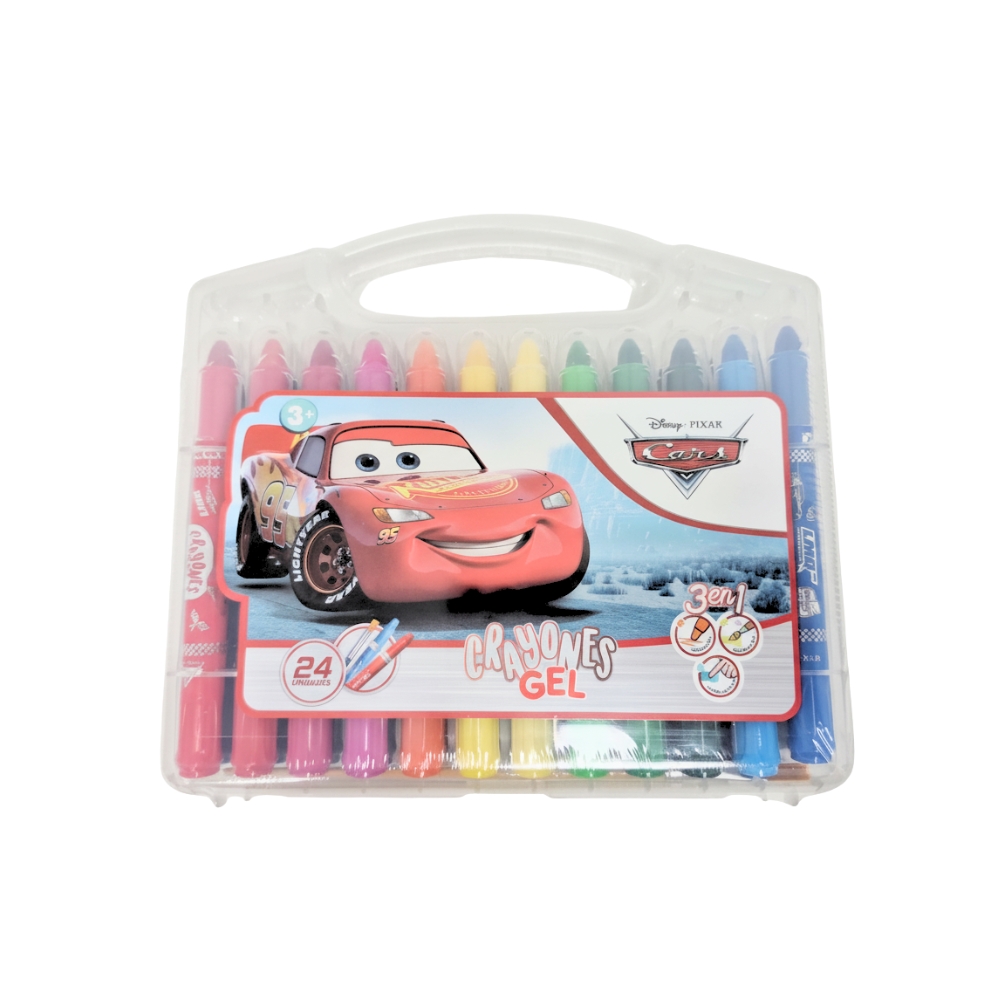 CRAYONES GEL X24U CARS ART 403924-C KAÑ