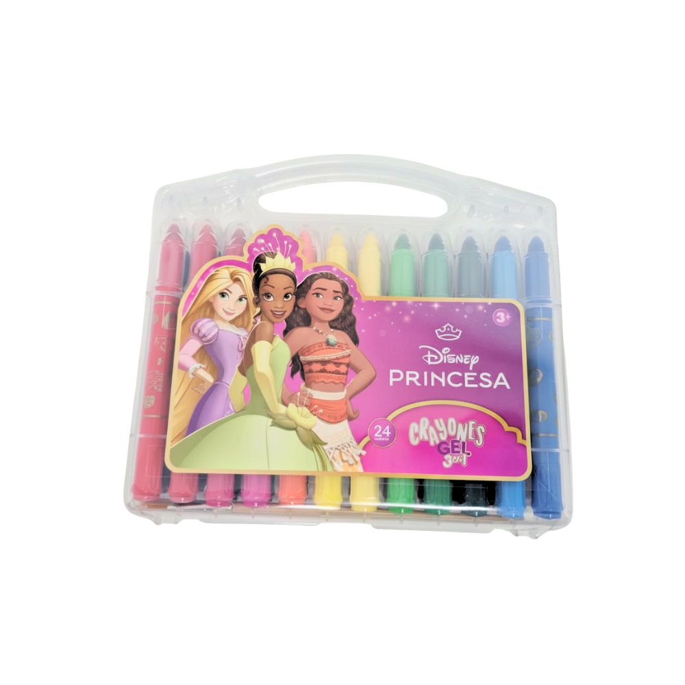 CRAYONES GEL X24U PRINCESAS ART 403924-P KAÑ