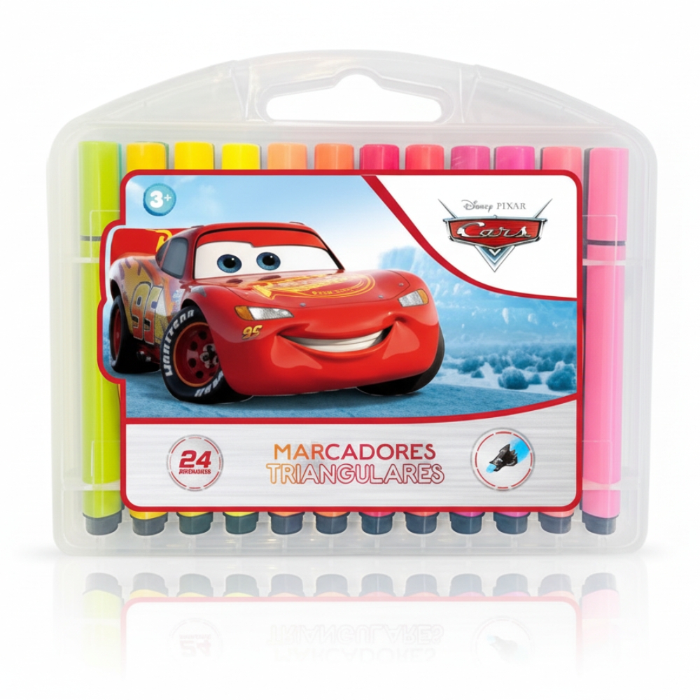 MARCADORES TRIANGULAR X24U CARS ART 403724-C KAÑ