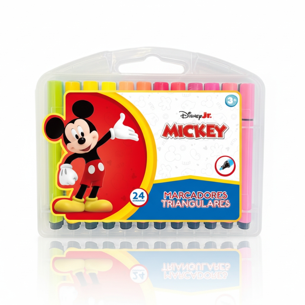 MARCADORES TRIANGULAR X24U MICKEY ART 403924-M KAÑ