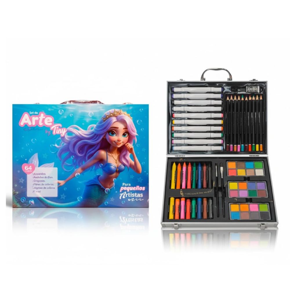 SET DE ARTE SIRENA VALIJA TINY ART 56574 KAÑ