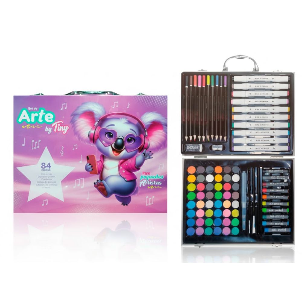 SET DE ARTE KOALA VALIJA TINY ART 56572 KAÑ