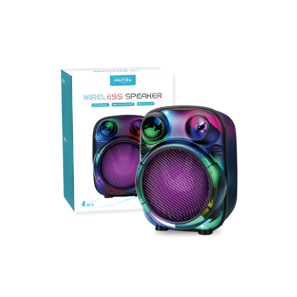 PARLANTE PORTATIL 4 EN 1 C/ BT LUZ Y FLASH ART GTS-1922 KAÑ