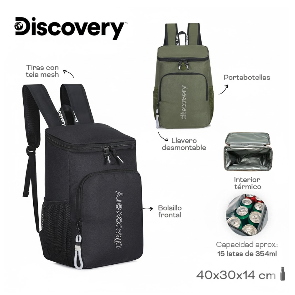 MOCHILA COOLER  DISCOVERY T2 ART 17486 AAO