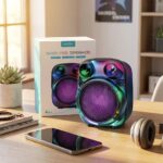PARLANTE PORTATIL 4 EN 1 C/ BT LUZ Y FLASH ART GTS-1922 KAÑ