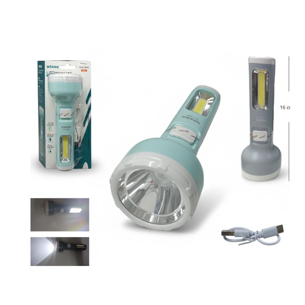 LINTERNA RECARGABLE USB PORTATIL ART TGX-8009 / 1754  AAO