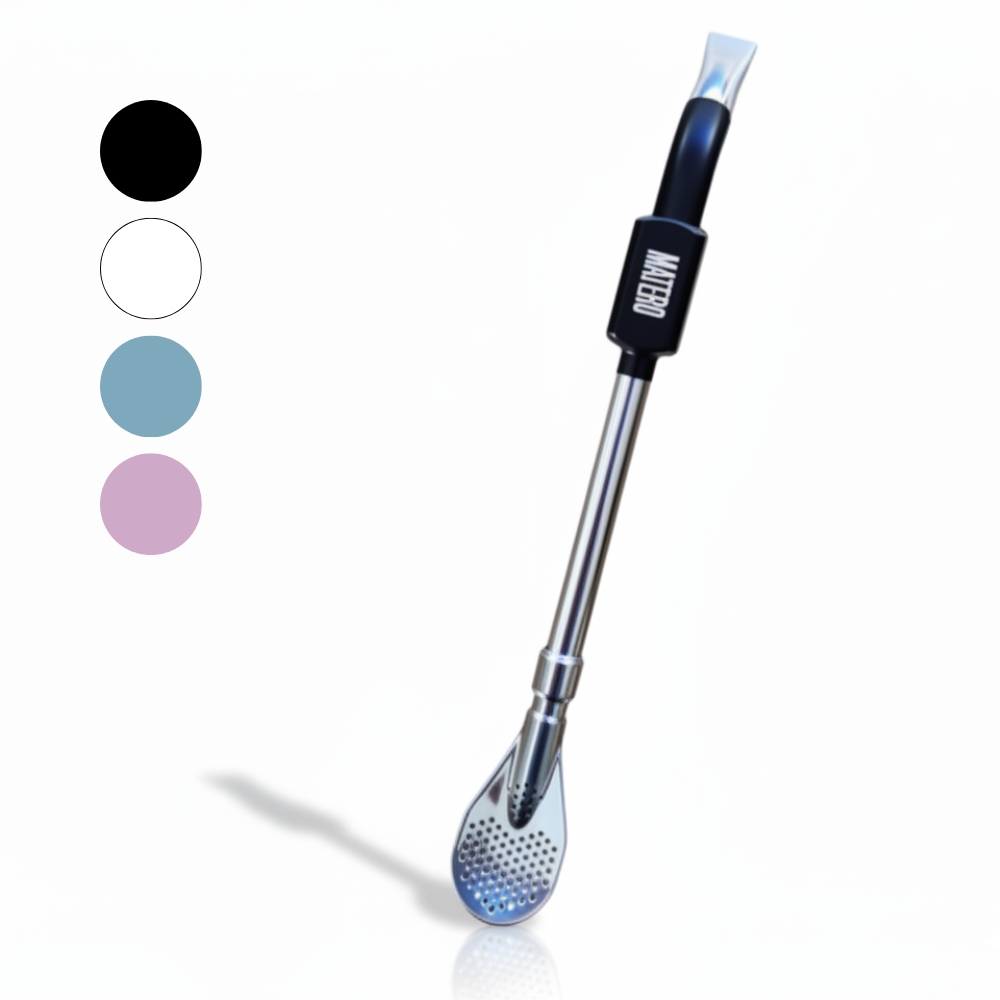 BOMBILLA MATERO COLORES SURTIDOS ART 10306 LAÑ