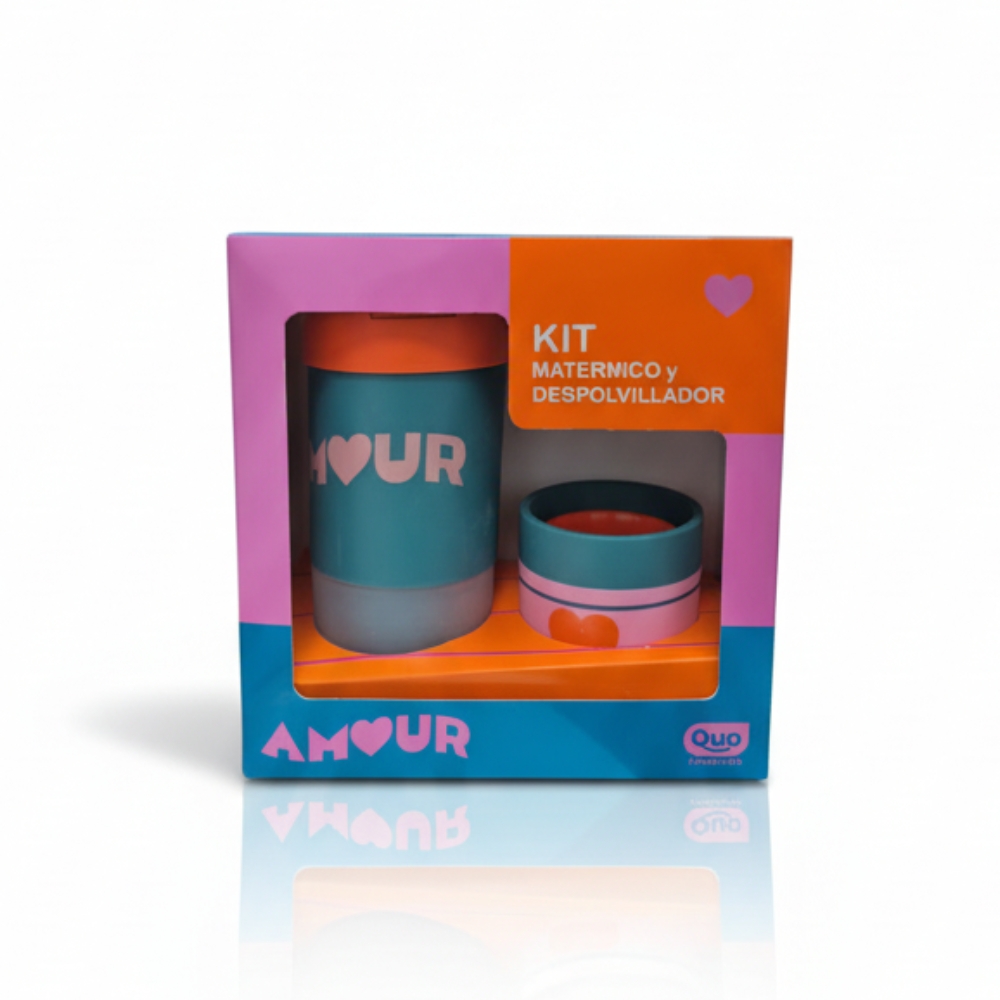 KIT MATERMICO Y DESPOLVILLADOR AMOUR ART 6091 LAÑ