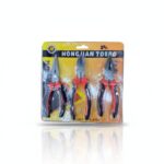 SET DE PINZA 6" X 3PCs EN BLISTER ART SD0314 / TL0645 GAO